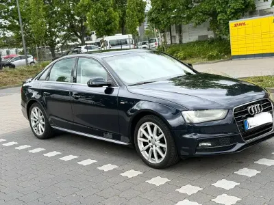 Używany Audi A4 S-Line 224 KM (164 kW) 2014 Niebieski Sedan/Limuzyna