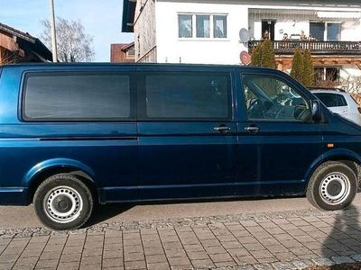 gebraucht VW Caravelle T5lang Wohnmobilzul. 8 Sitzer AHK Standheizung