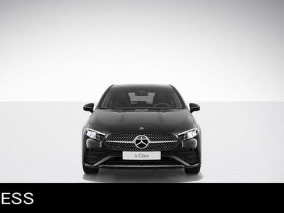 Gebraucht Mercedes A200 AMG 163 PS (119 kW) 2024 Unilack nachtschwarz Limousine