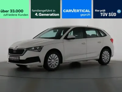 Gebraucht Skoda Scala 95 PS (69 kW) 2019 Candyweiss Kleinwagen