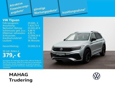 Silber Gebraucht 2022 VW Tiguan R-line SUV | 29.683 € (Guter Preis)