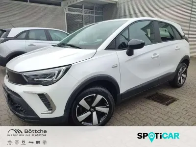 Gebraucht Opel Crossland Edition 110 PS (80 kW) 2022 Jade weiss/arktis weiss SUV