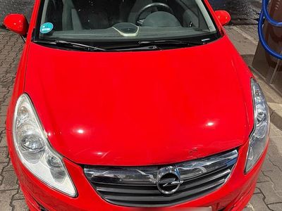 Second-hand Opel Corsa Selection 80 CP (58 kW) 2009 Roșu Hatchback