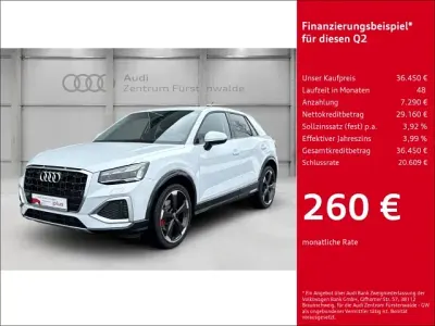 Second-hand Audi Q2 Advanced Plus 150 CP (110 kW) 2025 Alb SUV