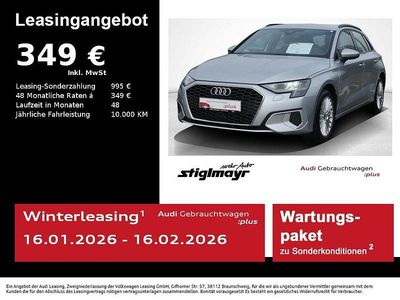 Gebraucht Audi A3 Advanced Plus 204 PS (150 kW) 2024 Florettsilber metallic Limousine