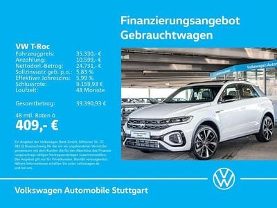Gebraucht VW T-Roc R-line 150 PS (110 kW) 2025 Pure white SUV