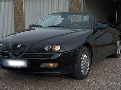Gebraucht Alfa Romeo Spider 150 PS (110 kW) 1995 Schwarz Cabrio