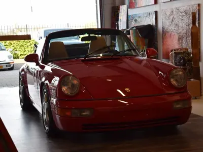 Occasion Porsche 964 1963 Rouge