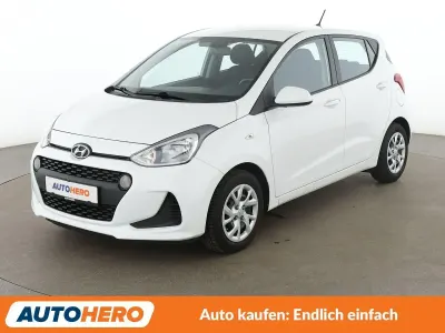 Gebraucht Hyundai i10 Trend 67 PS (49 kW) 2018 Weiß Kleinwagen