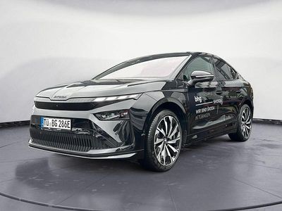 Schwarz Gebraucht 2025 Skoda Enyaq iV SportLine SUV | 50.950 € (Fairer Preis)