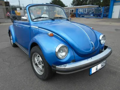 Gebraucht VW Käfer S 50 PS (36 kW) 1978 Blau Cabrio