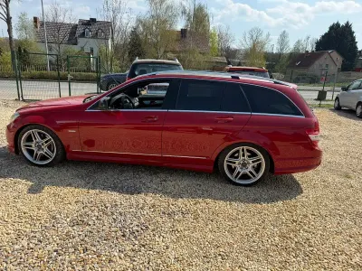 Gebraucht Mercedes C320 AMG 224 PS (164 kW) 2008 Rot Kombi