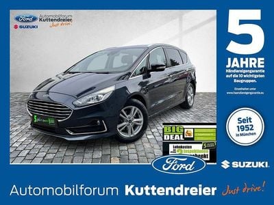 Pantherblau metallic Gebraucht 2021 Ford S-MAX Titanium Van / Kleinbus | 27.980 € (Fairer Preis)