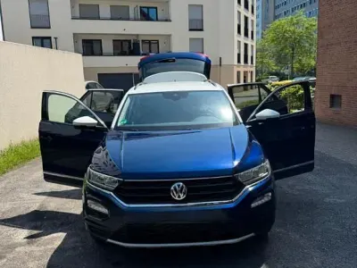 Gebraucht VW T-Roc IQ Drive 116 PS (85 kW) 2019 Blau SUV