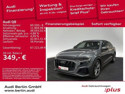 Gebraucht Audi Q8 Sport 340 PS (250 kW) 2022 Daytonagrau perleffekt SUV