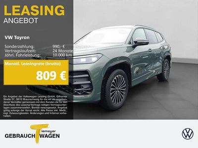 Gebraucht VW Tayron Style 272 PS (200 kW) 2025 Grün SUV