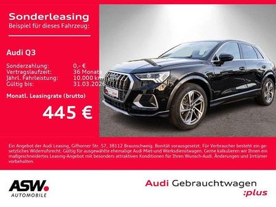 Mythosschwarz metallic Gebraucht 2025 Audi Q3 S-Line SUV | 42.460 € (Fairer Preis)