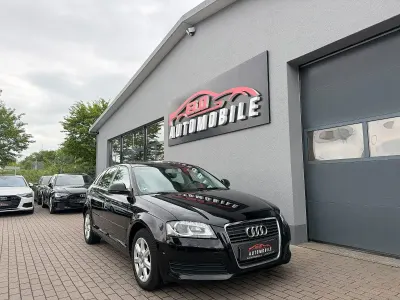 Gebraucht Audi A3 Sportback Ambiente 125 PS (91 kW) 2009 Schwarz Kleinwagen