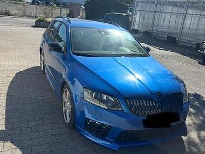 Gebraucht Skoda Octavia RS 220 PS (161 kW) 2014 Blau Kleinwagen