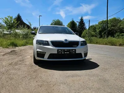 Gebraucht Skoda Octavia RS 220 PS (161 kW) 2014 Weiß Kombi