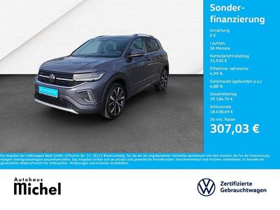 Second-hand VW T-Cross R-line 116 CP (85 kW) 2024 Gri SUV