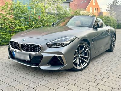 gebraucht BMW Z4 M40i Frozen Grey Leder Cognac Vollausstattung