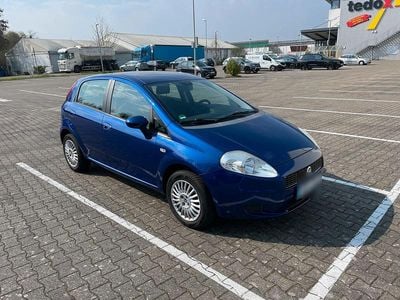 Gebraucht Fiat Grande Punto 77 PS (56 kW) 2007 Blau Kleinwagen