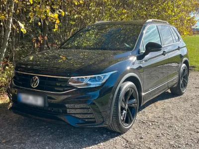 Brugt VW Tiguan Style 150 HK (110 kW) 2021 Sort SUV