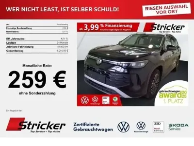 Brugt VW Tayron Life 150 HK (110 kW) 2025 Sort SUV