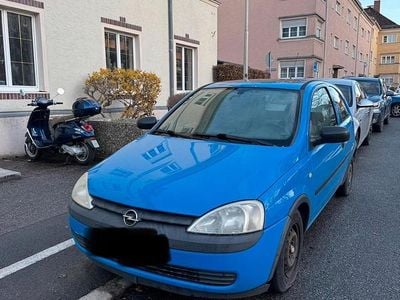 Gebraucht Opel Corsa 58 PS (42 kW) 2001 Blau Kleinwagen