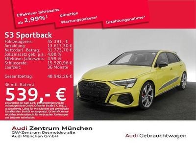 Second-hand Audi S3 Sport 310 CP (228 kW) 2024 Galben Berlinǎ