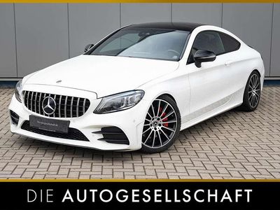 Gebraucht Mercedes C300 AMG line 258 PS (189 kW) 2019 Polarweiss  unilack Coupé