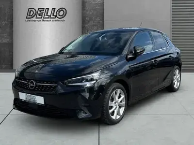 Gebraucht Opel Corsa Elegance 101 PS (74 kW) 2022 Diamant schwarz/karbon schwarz Kleinwagen