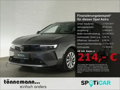 Gebraucht Opel Astra Elegance 131 PS (96 kW) 2023 Grau Kleinwagen