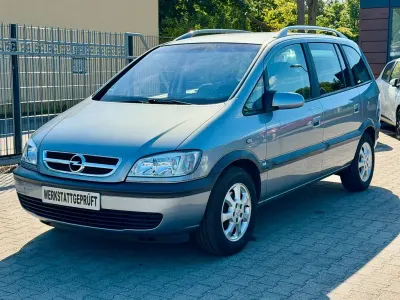 Gebraucht Opel Zafira Njoy 125 PS (91 kW) 2004 Grau Van / Kleinbus