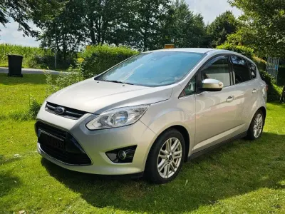 Gebraucht Ford C-MAX Titanium 125 PS (91 kW) 2014 Silber Van / Kleinbus