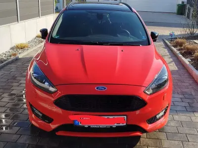 Brugt Ford Focus ST-Line 140 HK (102 kW) 2018 Rød Stationcar