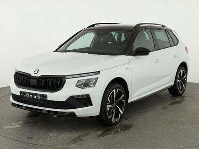 Moon white metallic / dach schwarz Neu 2026 Skoda Kamiq Monte Carlo SUV | 30.995 € (Etwas zu teuer)