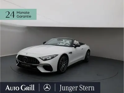 Brugt Mercedes SL63 AMG AMG 585 HK (430 kW) 2022 Hvid Cabriolet