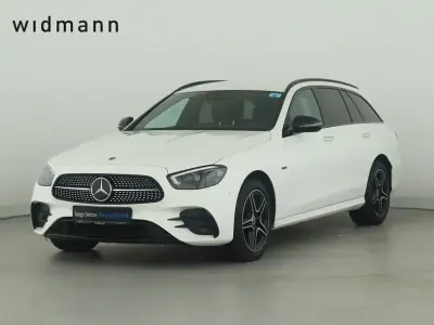 Gebraucht Mercedes E300 AMG 306 PS (225 kW) 2020 Unilack polarweiß Kombi