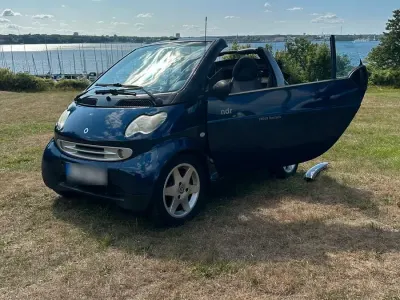 Gebraucht Smart ForTwo Cabrio 2003 Blau Cabrio