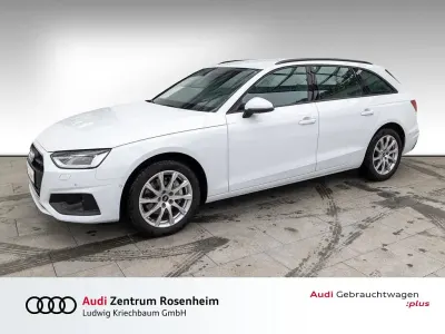 Gebraucht Audi A4 Ambiente 204 PS (150 kW) 2023 Gletscherweiß metallic Kombi