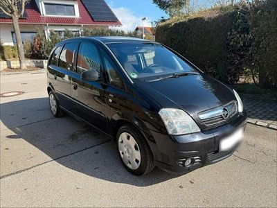 Gebraucht Opel Meriva 105 PS (77 kW) 2009 Schwarz Van / Kleinbus