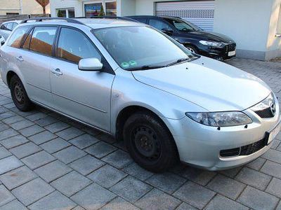 Gebraucht Mazda 6 Active 147 PS (108 kW) 2007 Silvercontrail Kombi