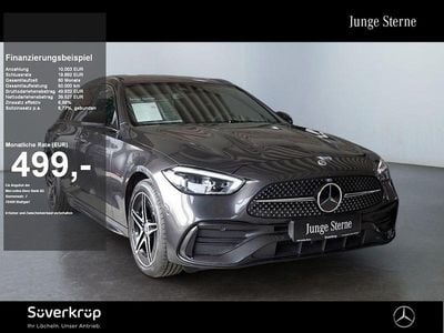 Gebraucht Mercedes C300e AMG 313 PS (230 kW) 2024 Graulack graphitgrau (metallic) Kombi