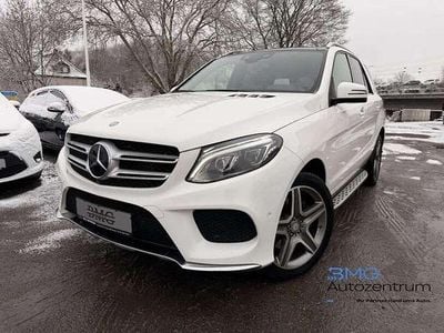 Gebraucht Mercedes GLE350 AMG line 258 PS (189 kW) 2017 Polarweiss  unilack SUV