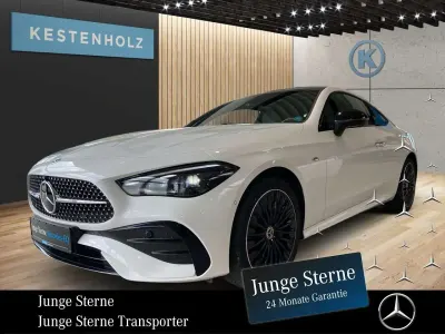 Brugt Mercedes CLE300 AMG 204 HK (150 kW) 2024 Hvid Coupe