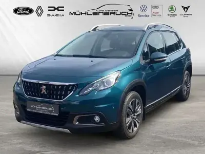 Brugt Peugeot 2008 Allure 110 HK (80 kW) 2019 Grøn SUV