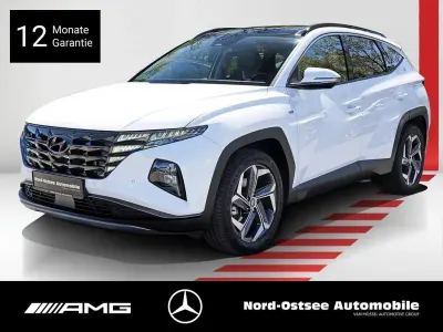 Gebraucht Hyundai Tucson Prime 179 PS (131 kW) 2024 Serenity white / mic SUV