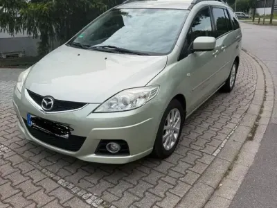 Gebraucht Mazda 5 110 PS (80 kW) 2008 Grün Van / Kleinbus